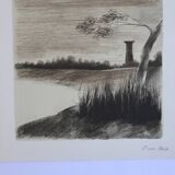 Pierre skira, a dam..., 1978. original lithograph signed in pencil.