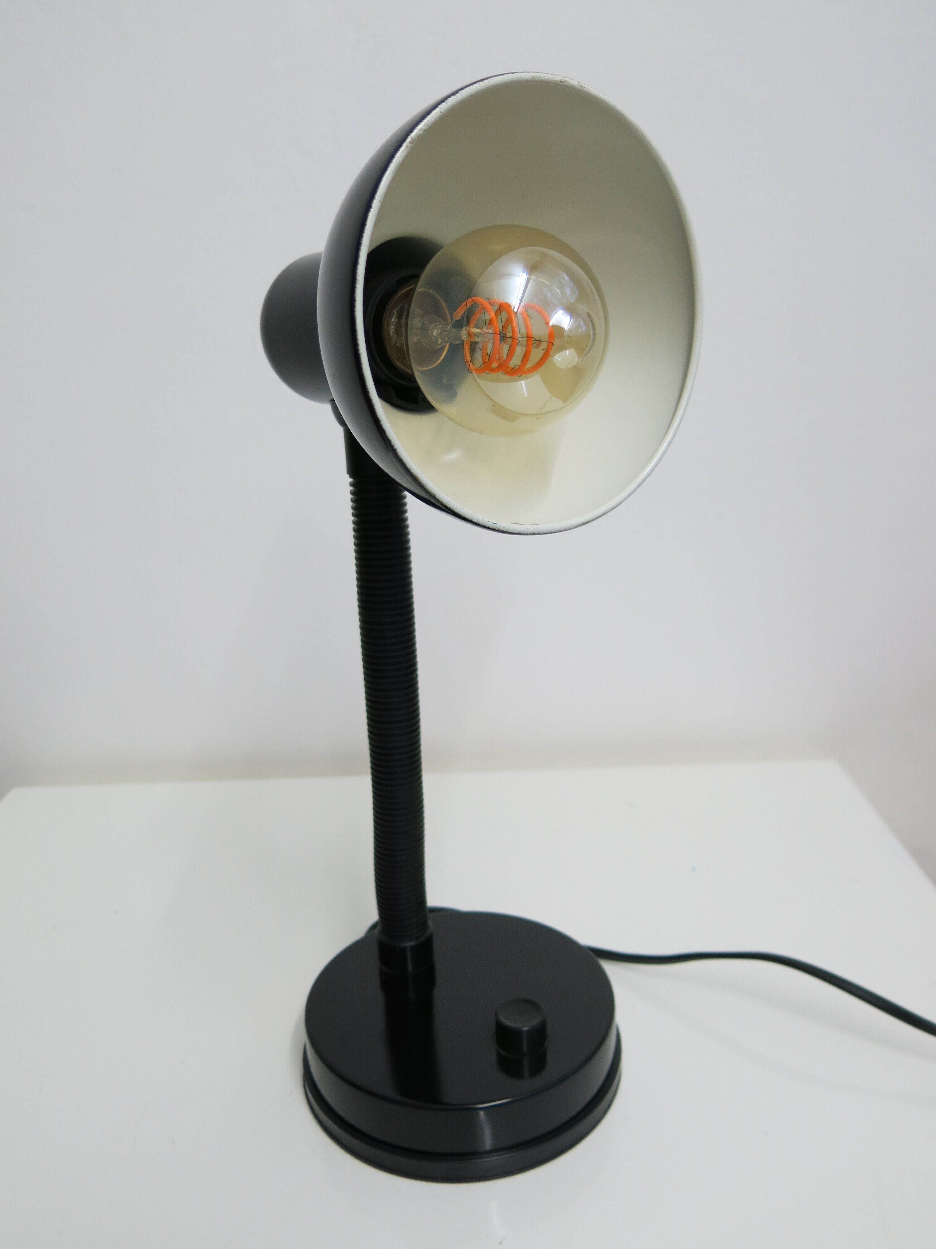 Vintage black desk lamp