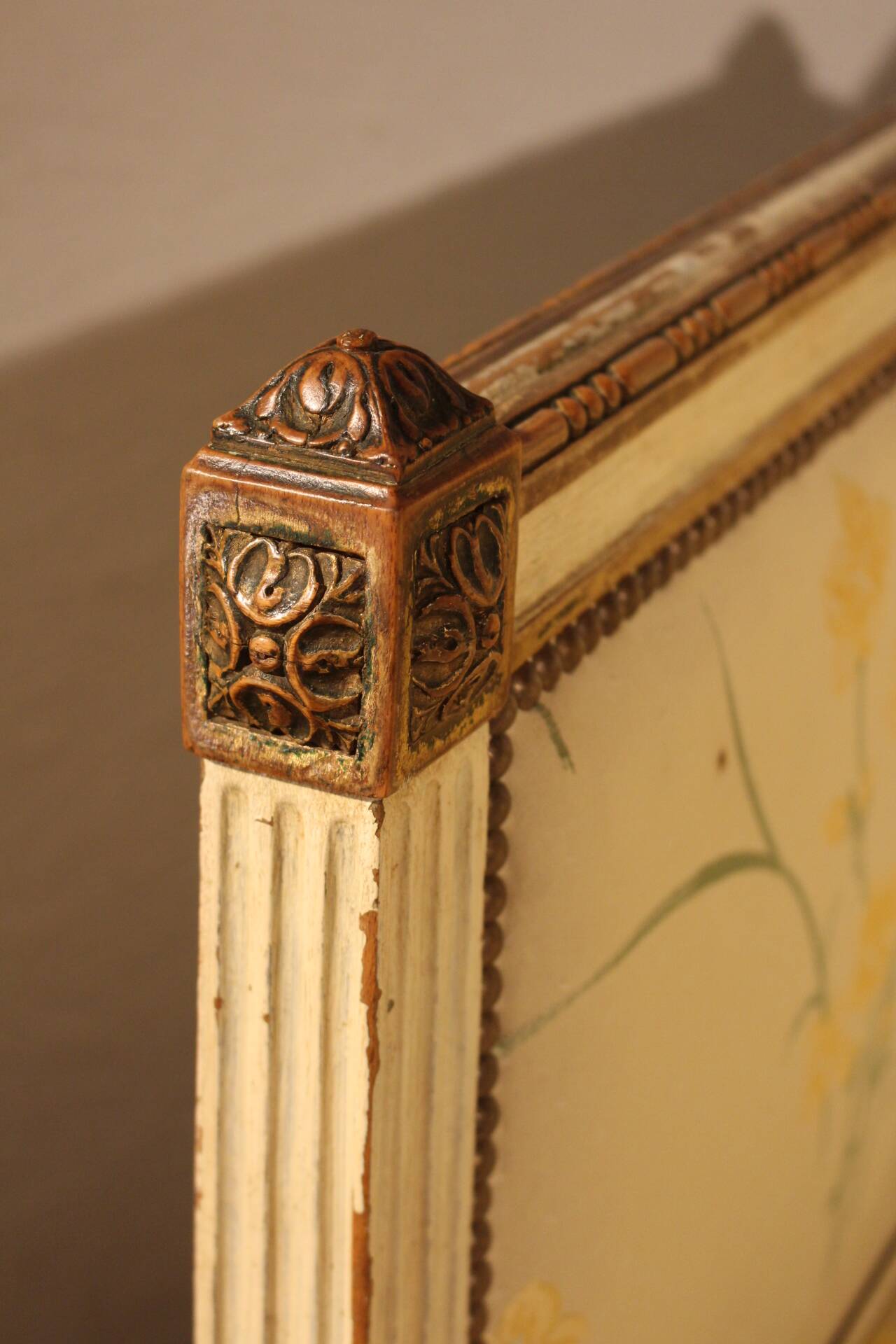 Louis XVI bergère sofa