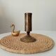 Antique folk art candle holder 1914/18