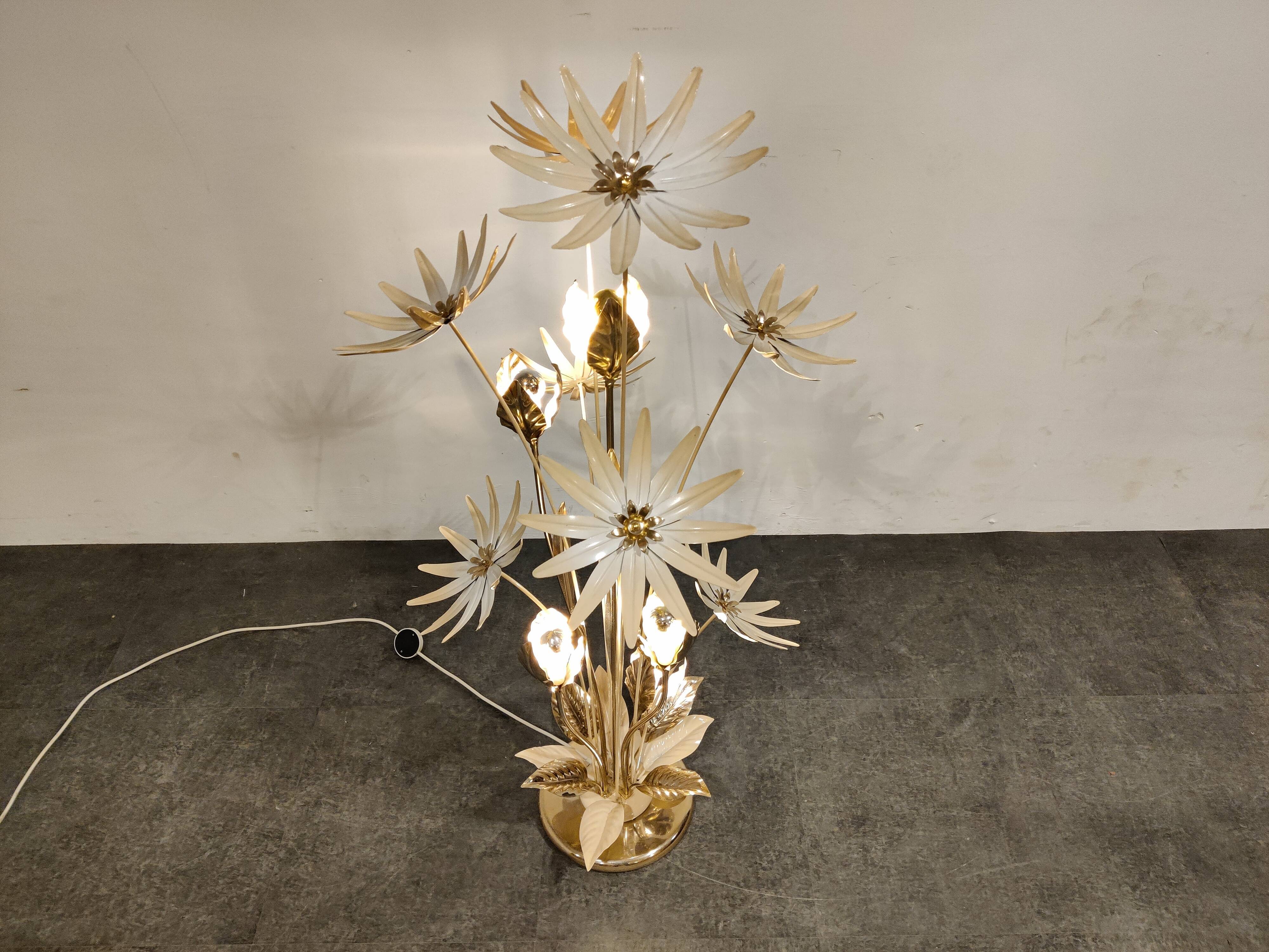 Vintage floor lamp by Hans Kögl, 1970s