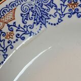 Longwy oval earthenware dish