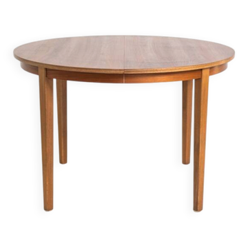 Scandinavian extendable teak dining table, 1960s