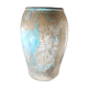Blue terracotta jar
