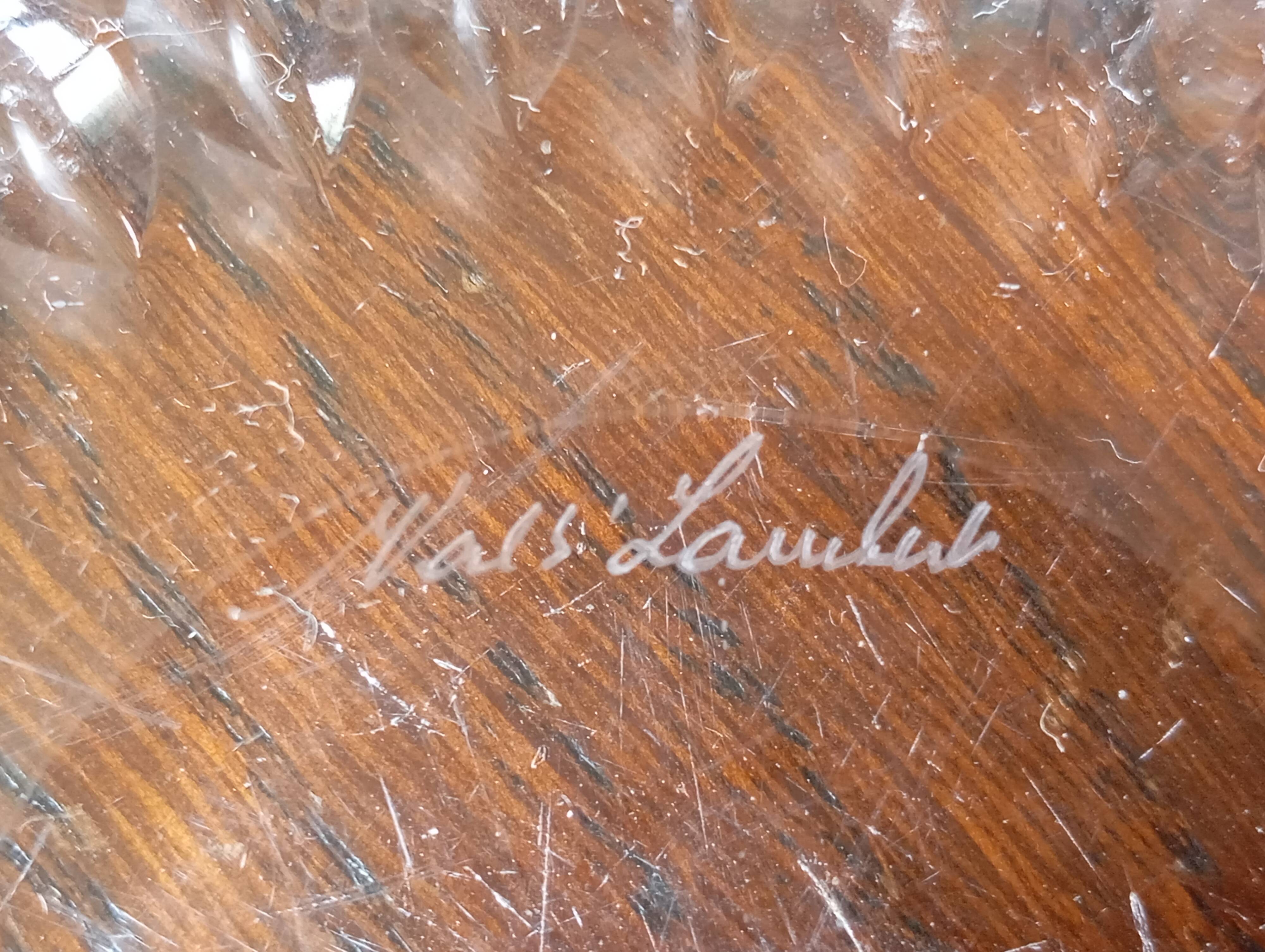 Crystal coaster Val Saint Lambert