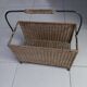 Porte revues rotin