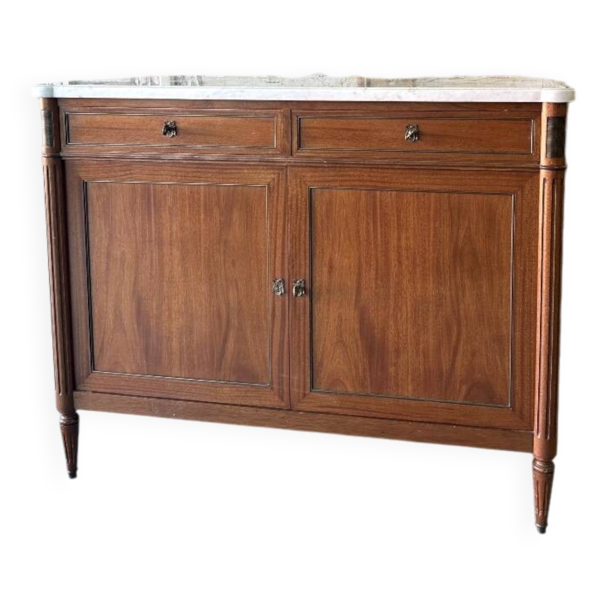 Buffet de style Louis XVI en acajou circa 1960