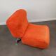 Chauffeuse vintage orange