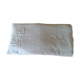 Drap ancien brodé monogramme Cb et fleurs