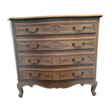 Commode bois brut