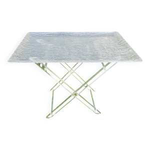 Table d'appoint en Plexiglas,roche bobois, 1970