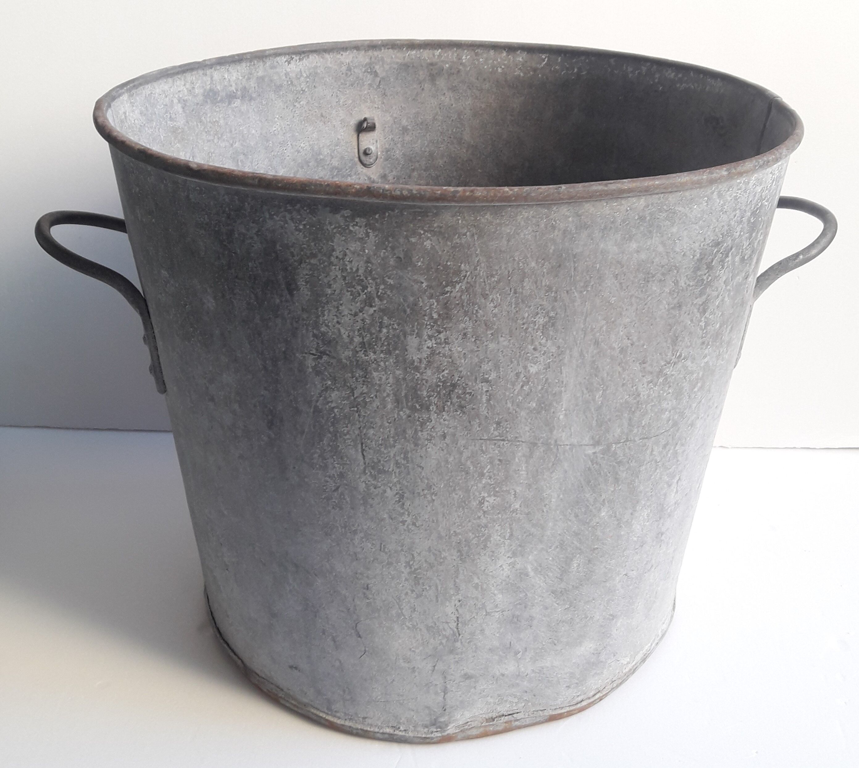 laundry machine H33cm in zinc garden