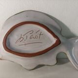 Biot ceramic pocket vacuum signed Dominique Pérot