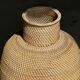 Basket jar in traditional Indonesian wickerwork H48 D40
