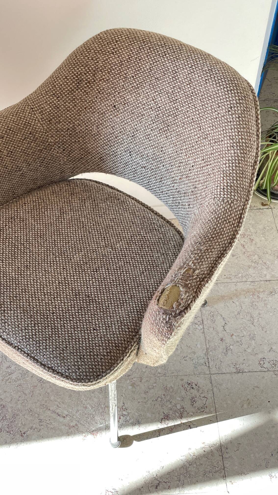 Fauteuil Conférence Eero Saarinen par Knoll années 70