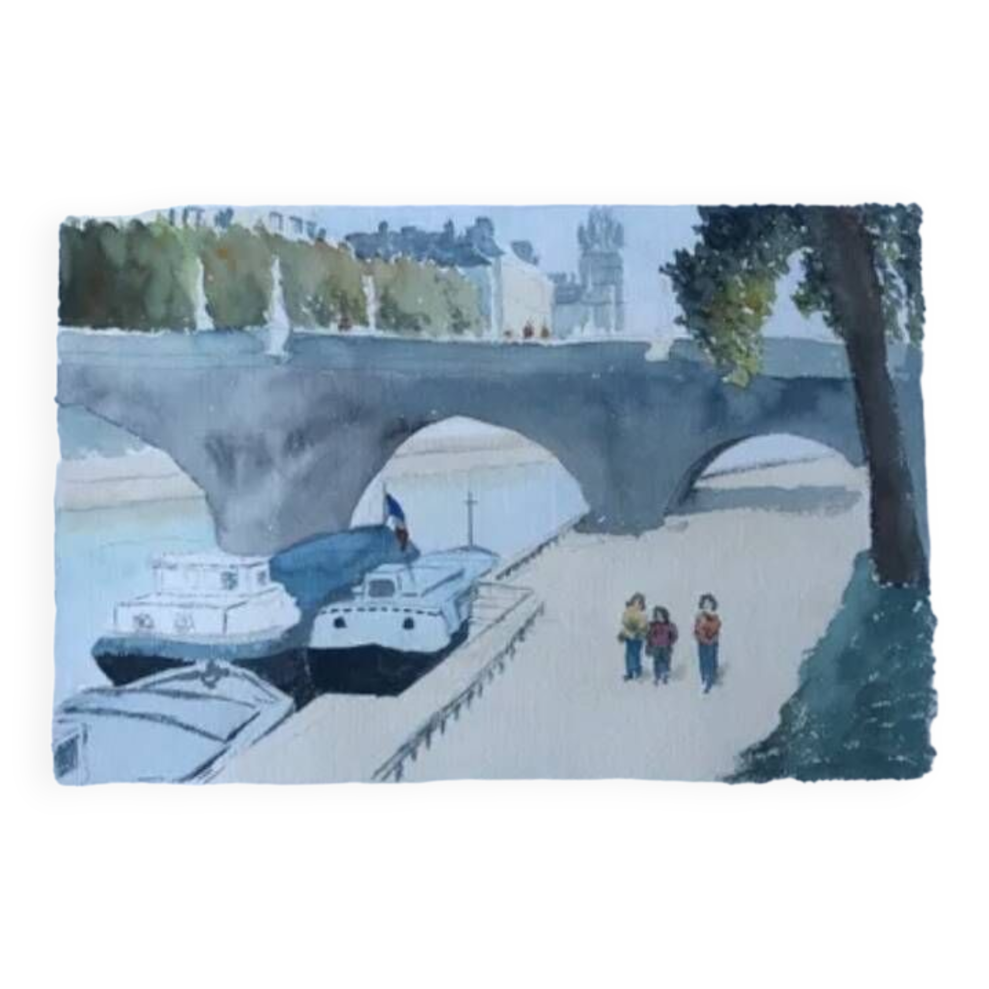 The banks of the Seine