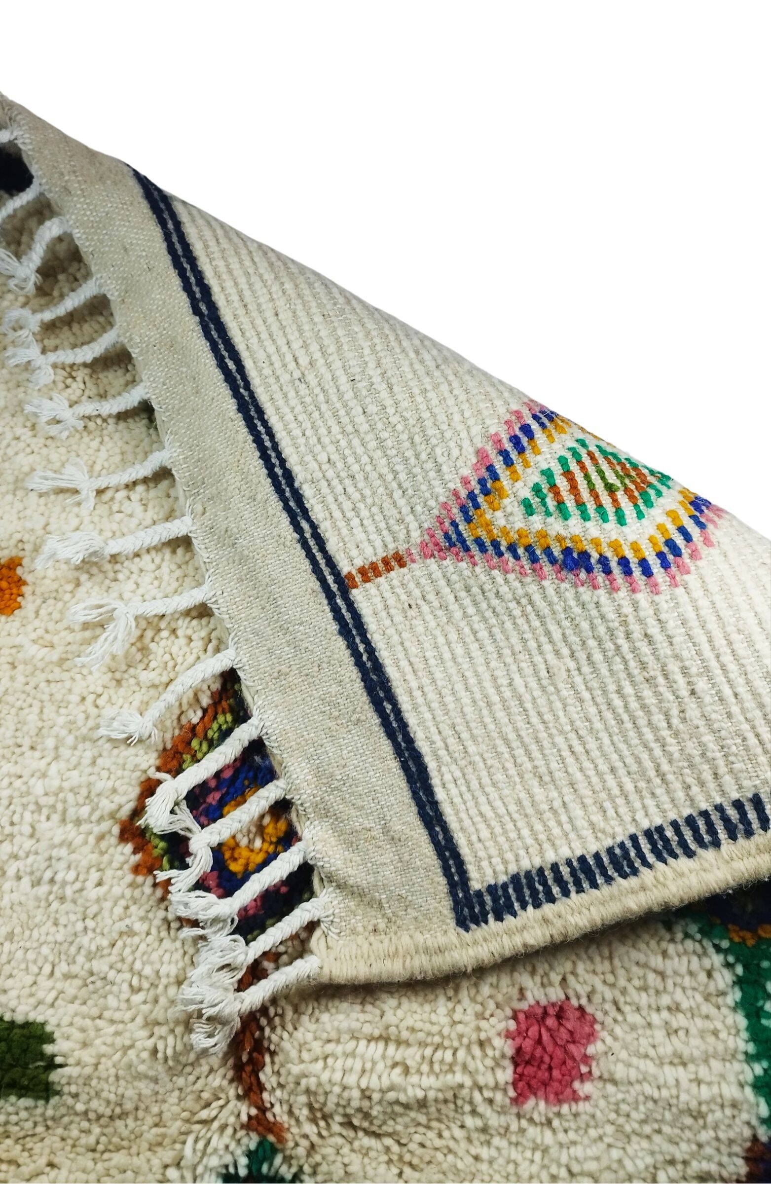 Berber rug 100% wool, handmade, 164x110 cm