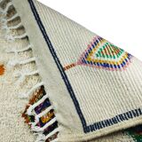 Berber rug 100% wool, handmade, 164x110 cm