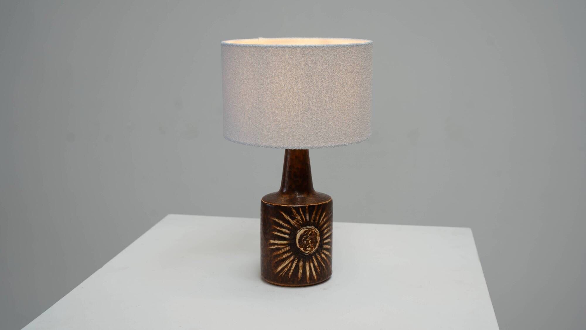 Pair of Sun series table lamps by Søholm for Bornholm
