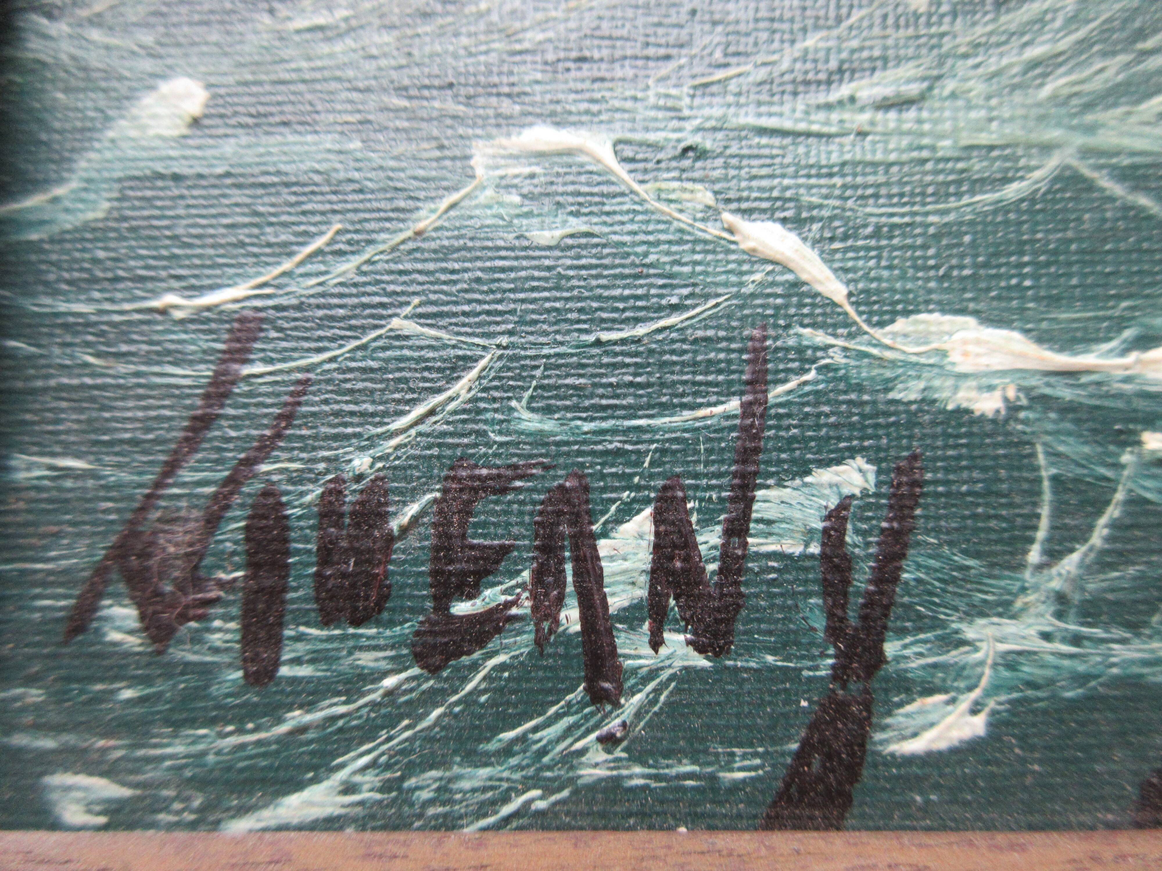 Tableau Marine signé Hiheany