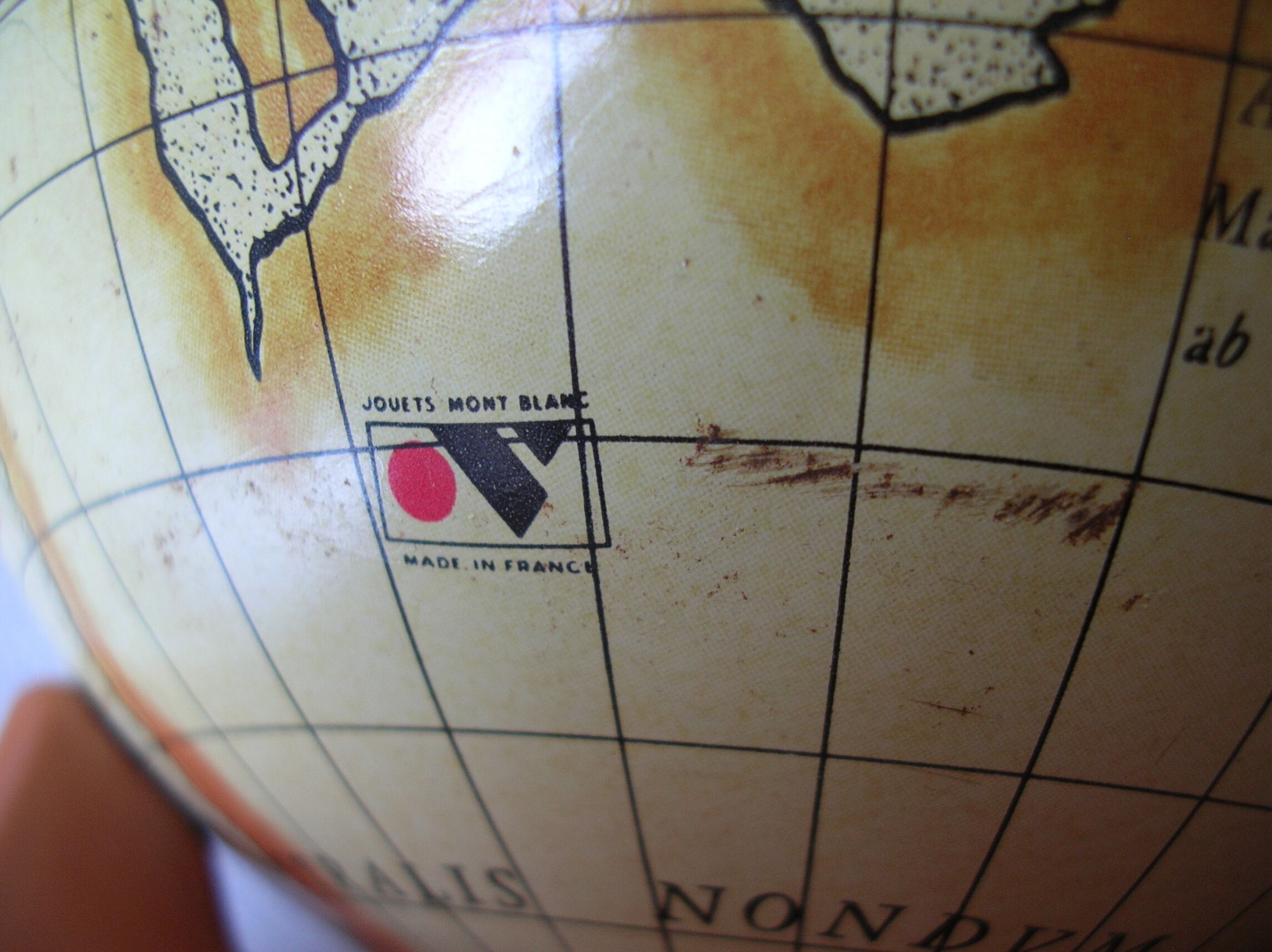 Old lamp Toy Mont Blanc years 1950/60