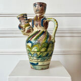 Anthropomorphic ceramic vase