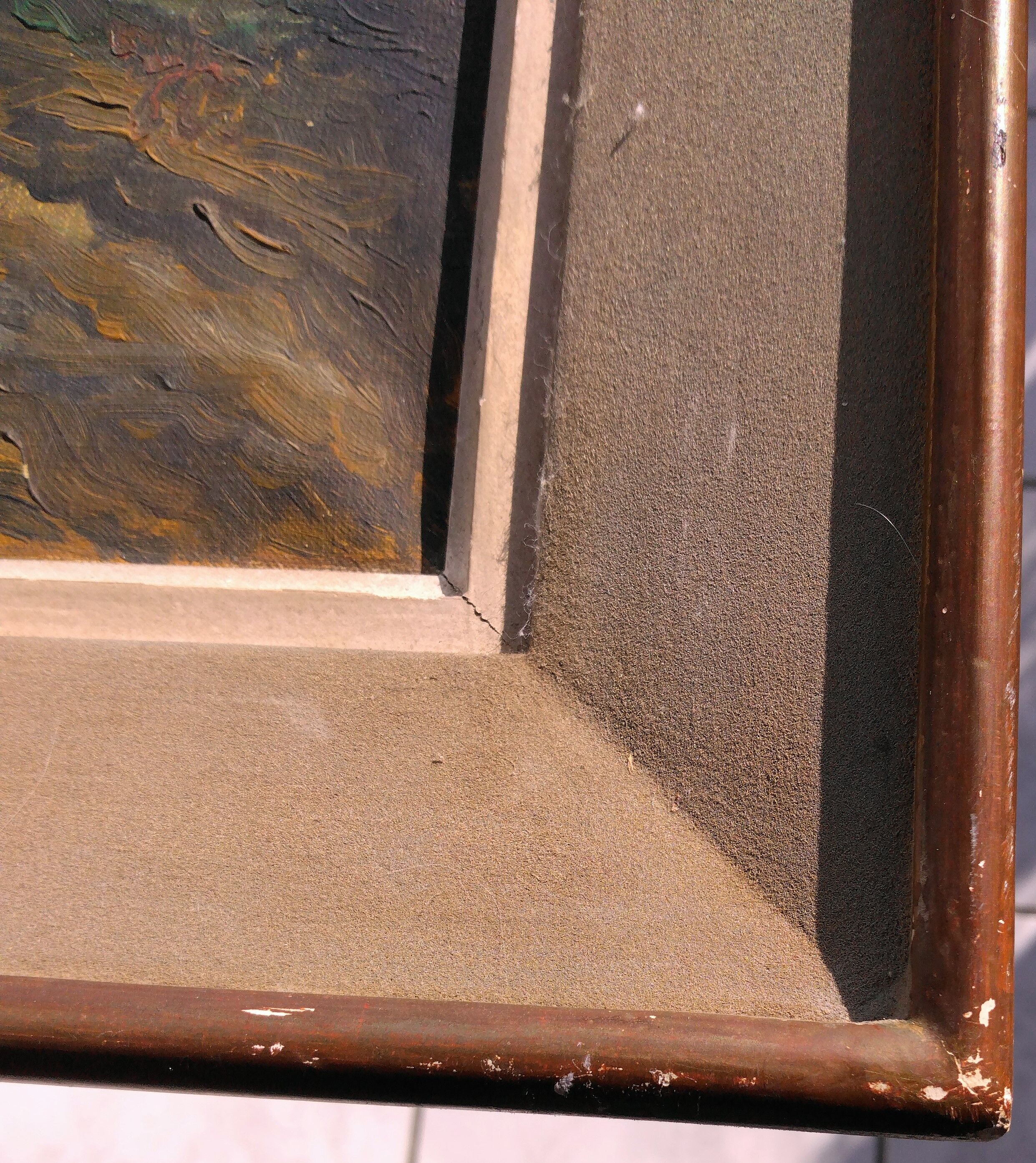 Old painting (1961) signed