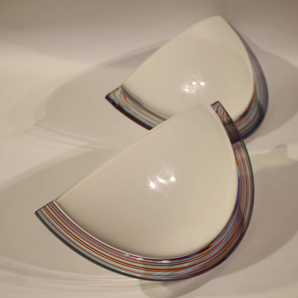 Pair of Italian wall lamps from the 1970s