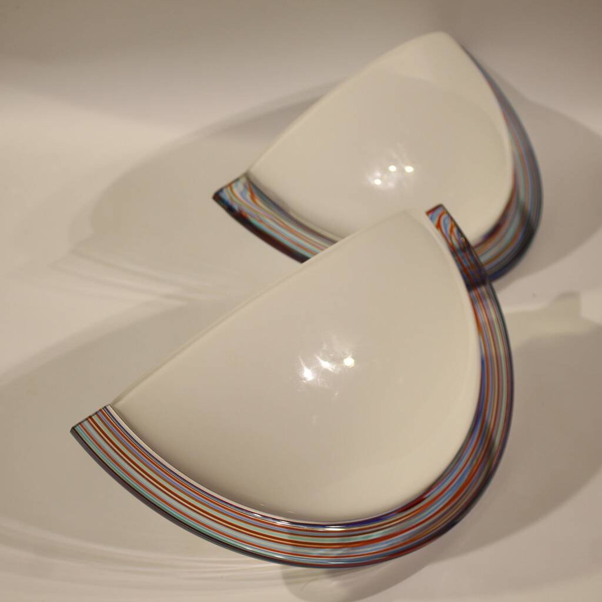 Pair of Italian wall lamps from the 1970s