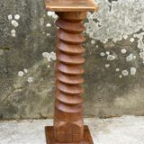 Oak church side table 83 cm