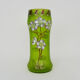 Art nouveau vase enamelled floral decoration, 27.5 cm - 10.82"