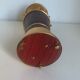 Vintage cigarette holder 1960 golden purple snake box - 19 x 9 cm