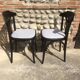 Renovated bistro chairs