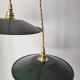 Pair of enamelled suspensions