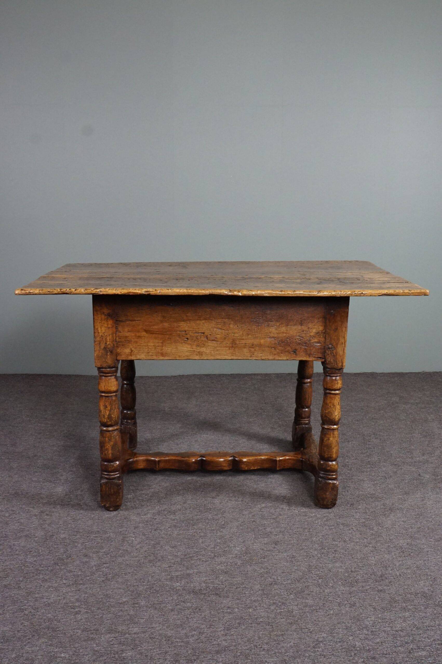 Antique Southern European entry table/side table, 17th century