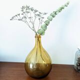 Ocher 2 liters demijohn