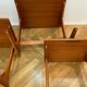 Scandinavian teak nesting tables