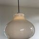 Glass, gray pendant lamp