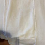 White hemp drape