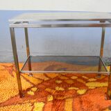 Console 2 trays of the Maison Jansen by Guy Lefevre années 50/60