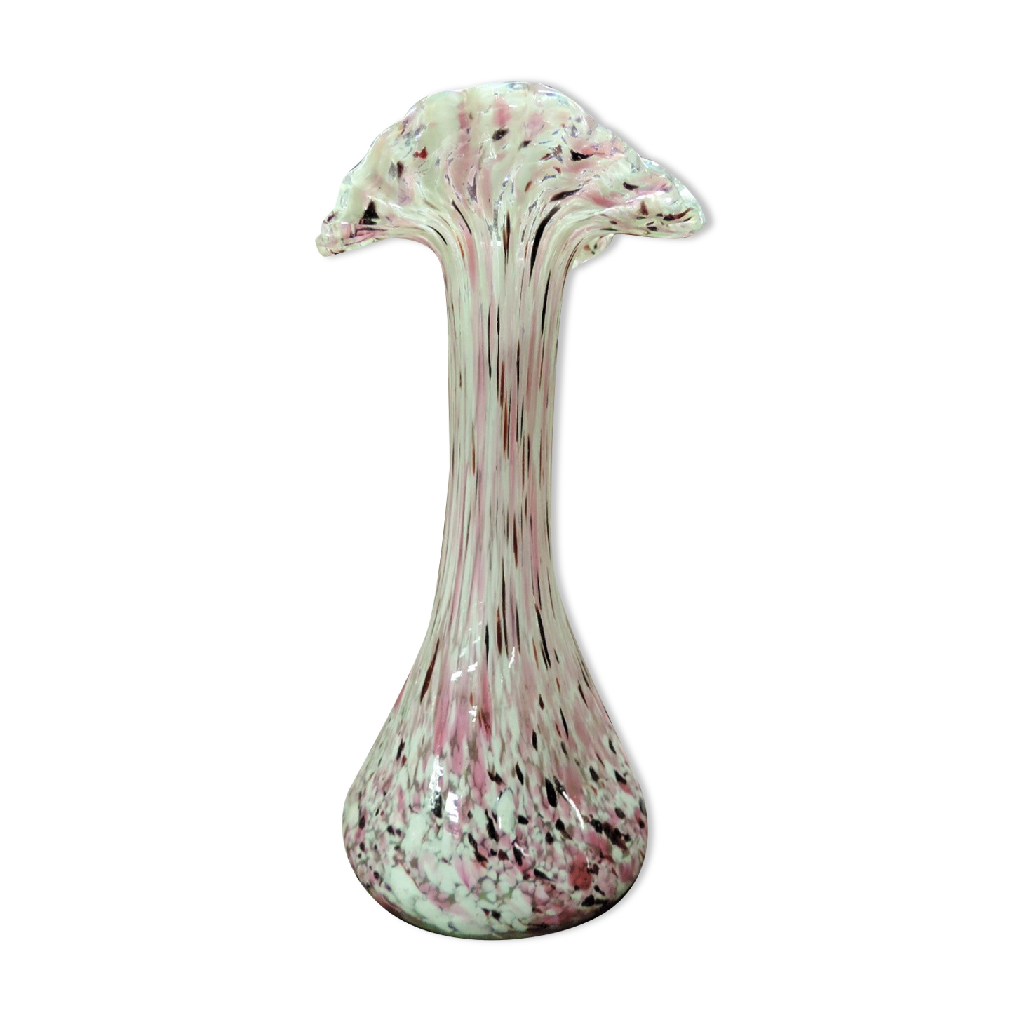 Clichy glassware vase