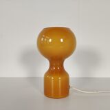 Vintage glass table lamp by Jean Paul Emonds-Alt for Philips 1960s