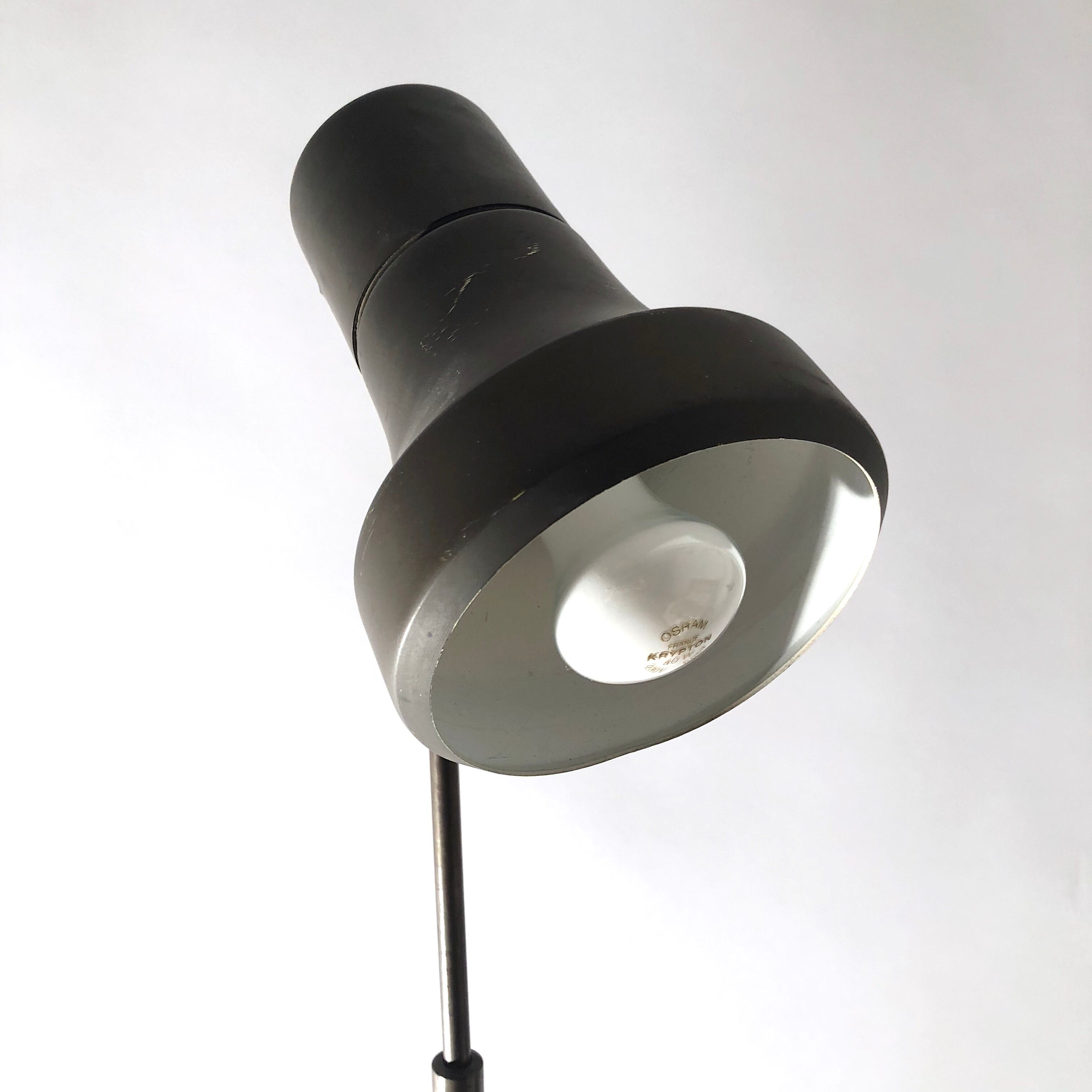 Adjustable brass lamp 1960s