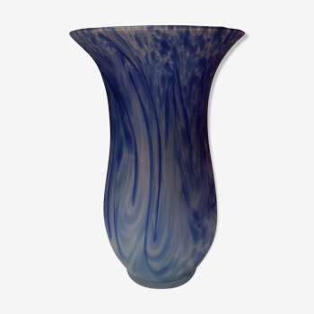 Vase blue interior decoration art deco