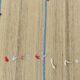 5x8 Turkish Mid Century Modern Cream & Brown Kilim Rug, 151x230Cm