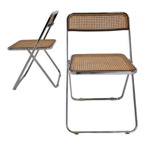 Paire italienne de chaises pliantes