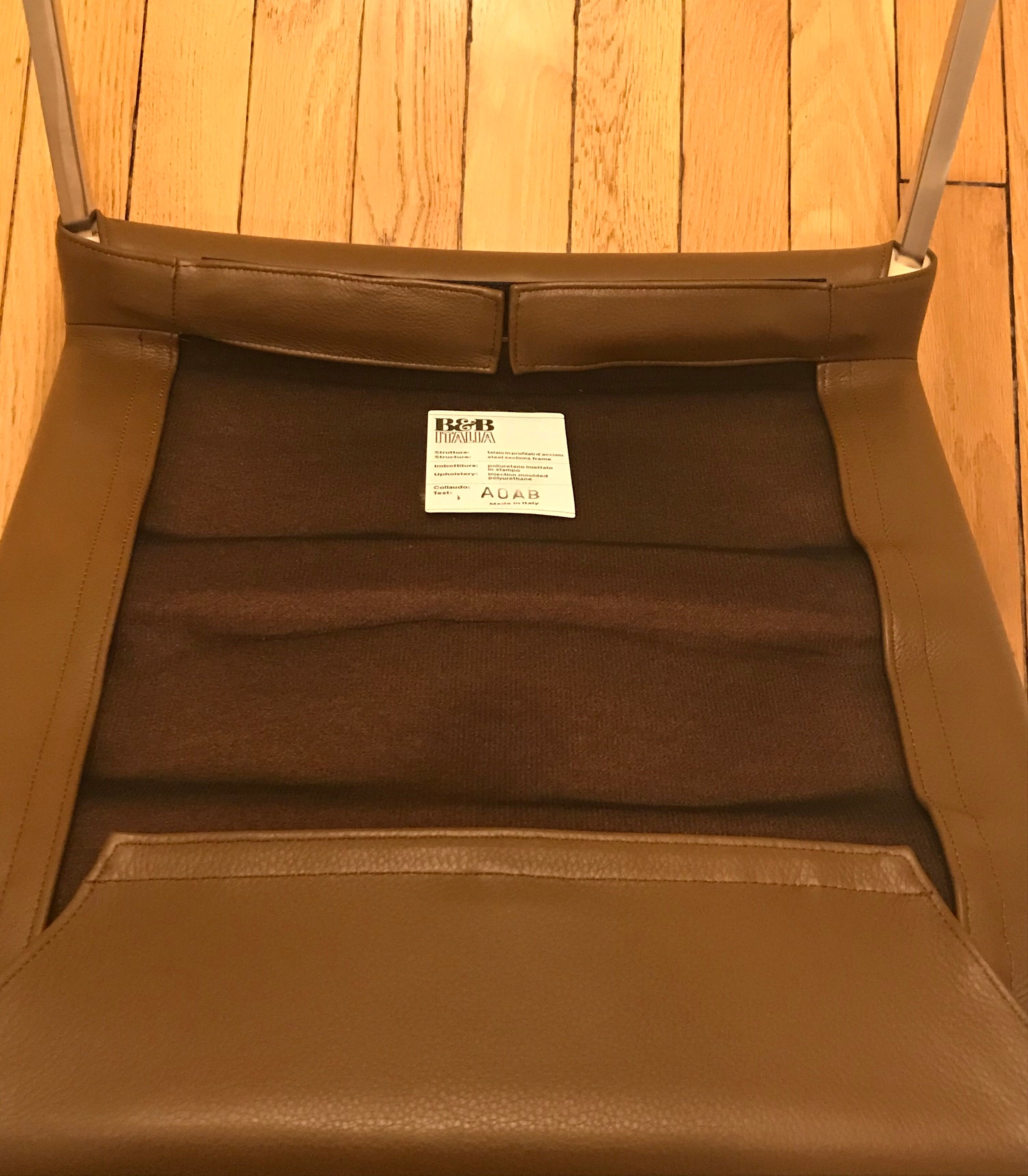 Solo lounge chairs by Antonio Citterio for B&B Italia