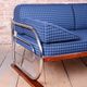 Czech Bauhaus Chrome and Beech Sofa attributed to Robert Slezak, 1930s