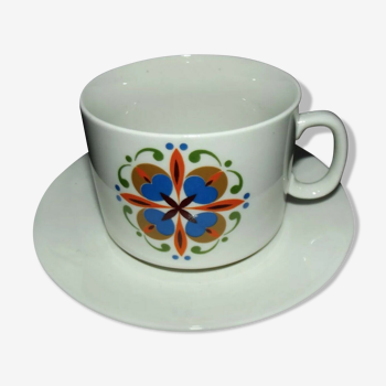 Tasse et sous tasse 1960 Weidmann cups