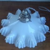 Suspension en opaline verre opalescent